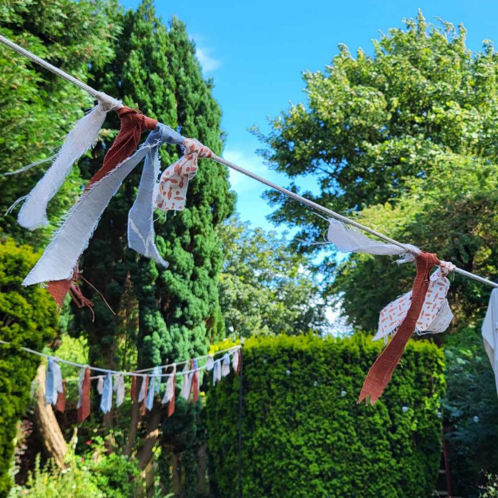 Garden Bunting at Aberford Interiors