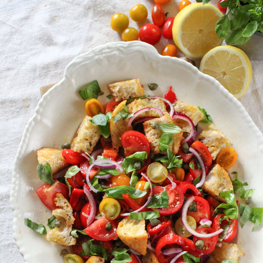 Heritage Tomato Panzanella